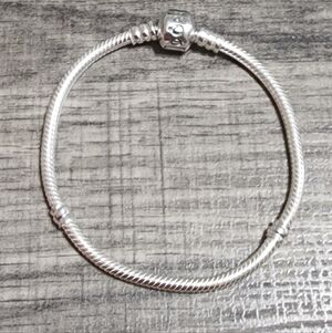 Pandora Moments Barrel Clasp Snake Chain Bracelet